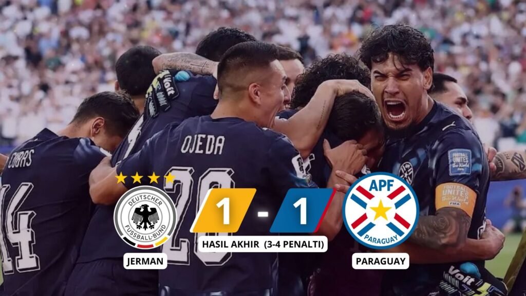 Hasil Jerman vs Paraguay