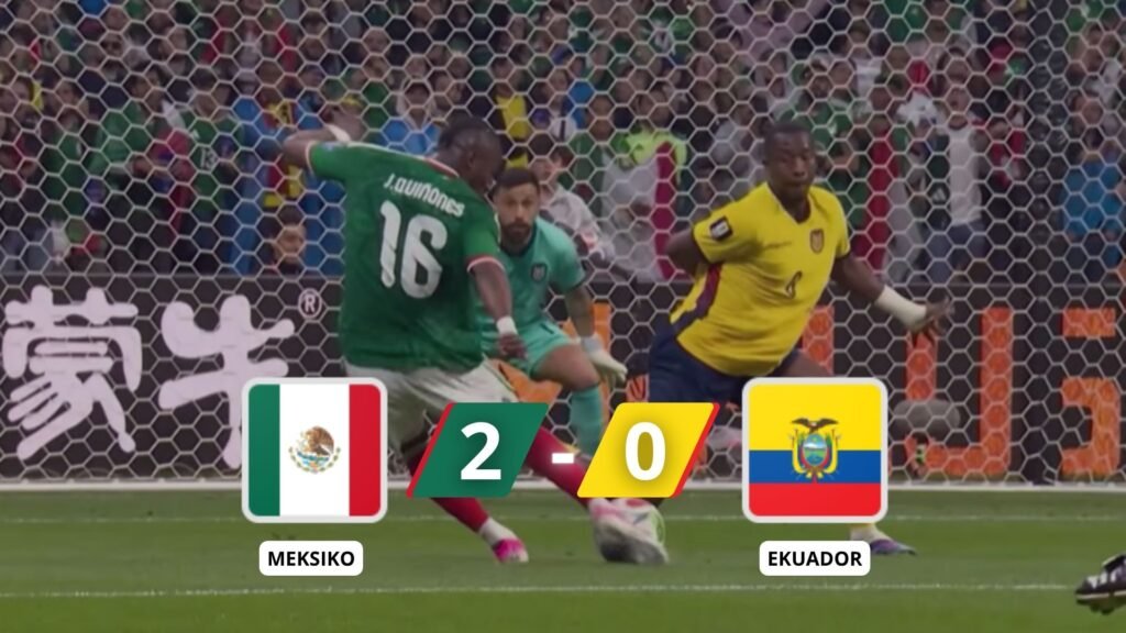 Hasil Akhir Meksiko vs Ekuador