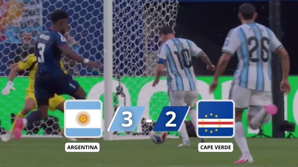 Argentina Vs Cape Verde