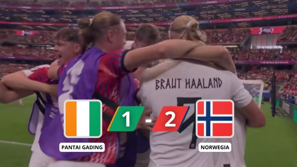 Hasil Pantai Gading vs Norwegia