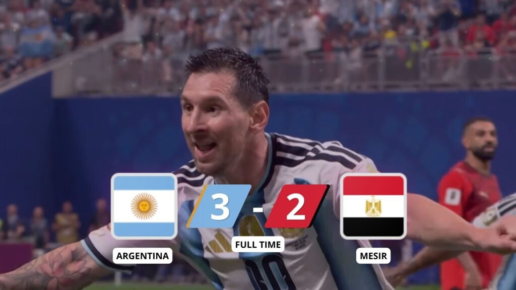 hasil argentina vs mesir