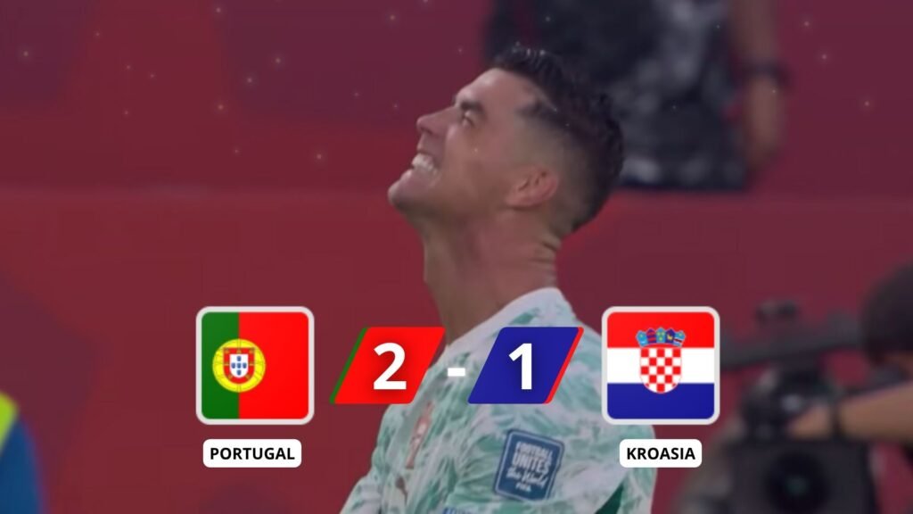 Hasil Portugal vs Kroasia