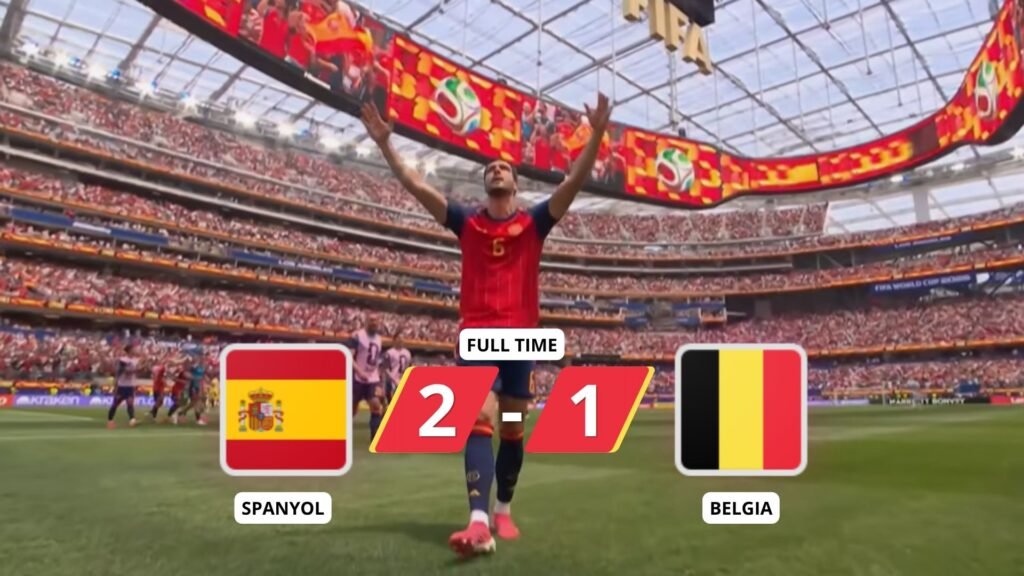 spanyol vs belgia