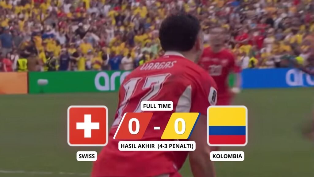 Swiss vs Kolombia