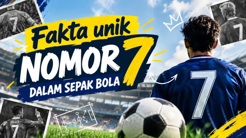 Fakta unik nomor 7 dalam sepak bola